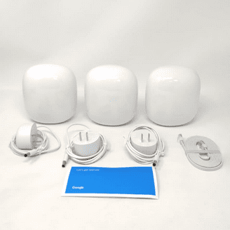 Google Nest WiFi Pro - Wi-Fi 6E - Fast Speed Home WiFi System - 3