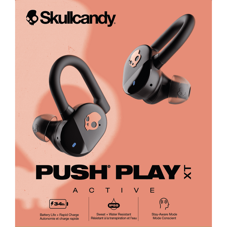 Free Shipping! Skullcandy Push Play XT True Wireless Bluetooth In
