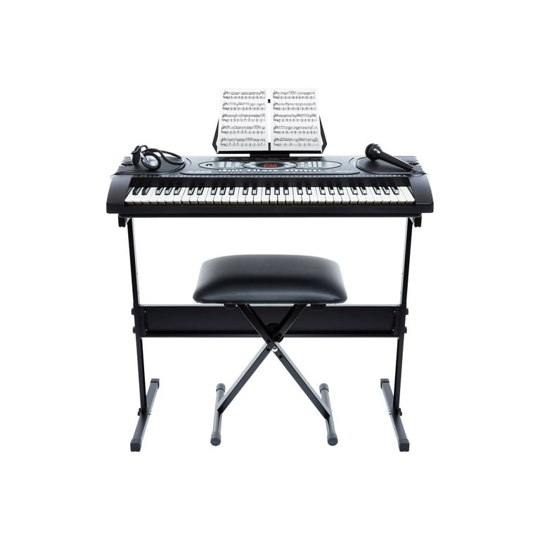 Alesis Melody 61| 61-Key Portable Keyboard with Stand, Bench