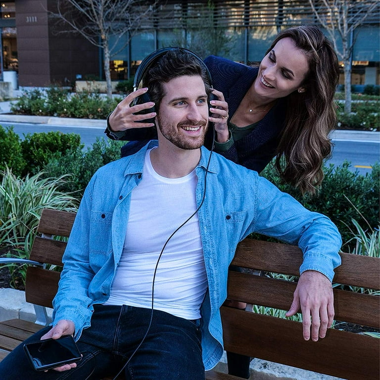 Philips SHP6000/10 Hi-Fi Stereo Over Ear Headphones Black