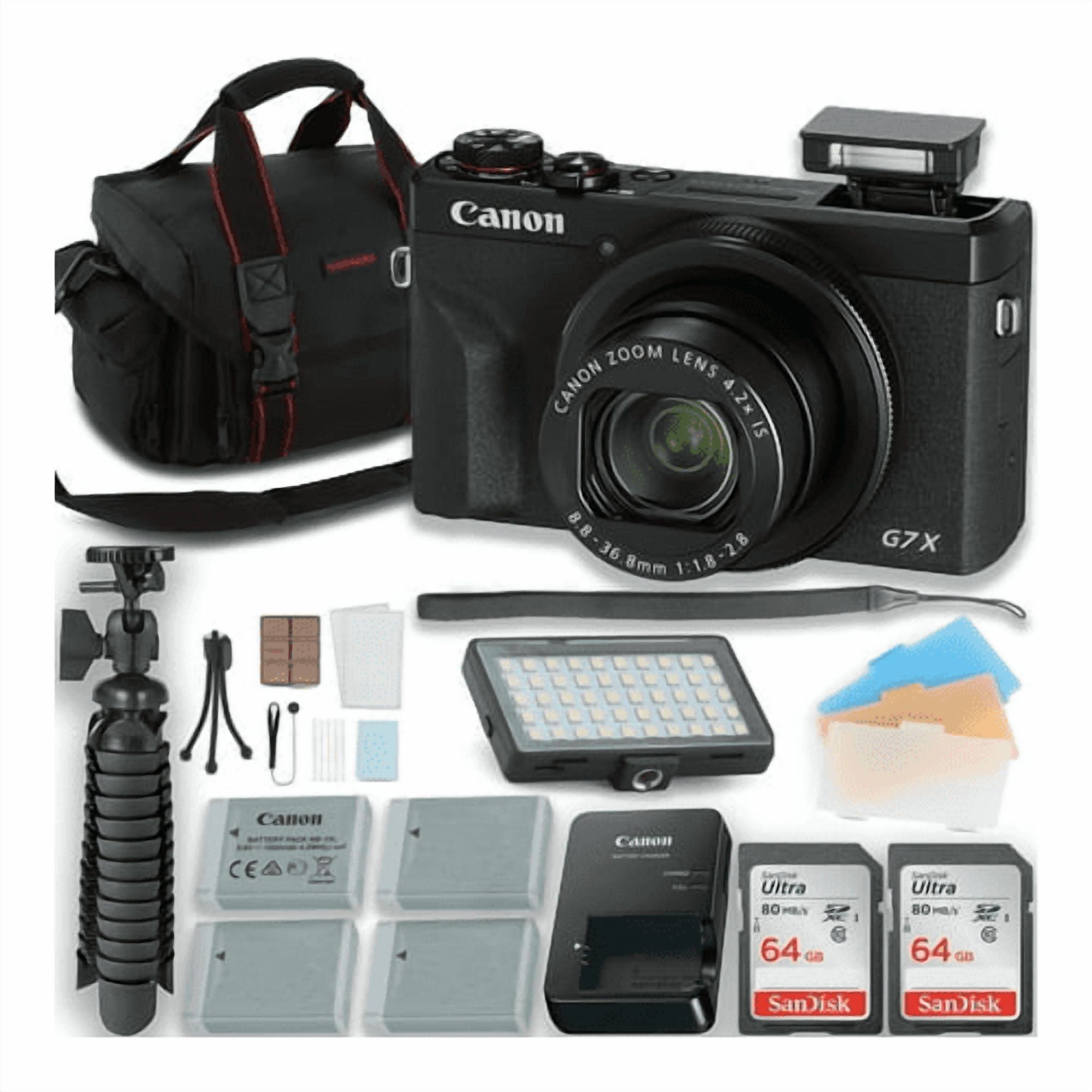 Canon Powershot G7x Mark II 20.1MP Compact Digital Camera with
