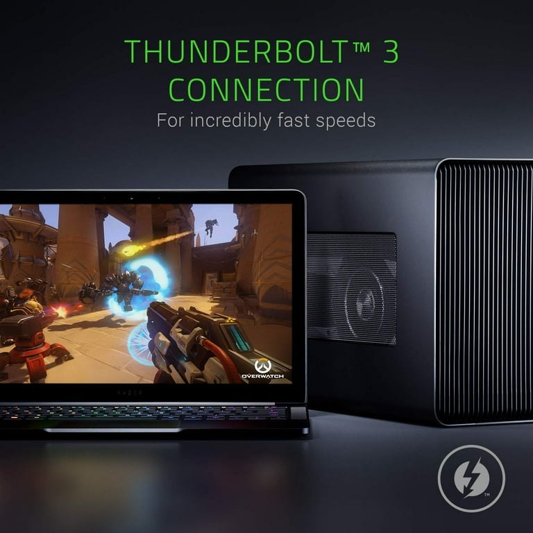 Razer Core X - Boost Thunderbolt™ 3 Laptops - 650W Power Supply