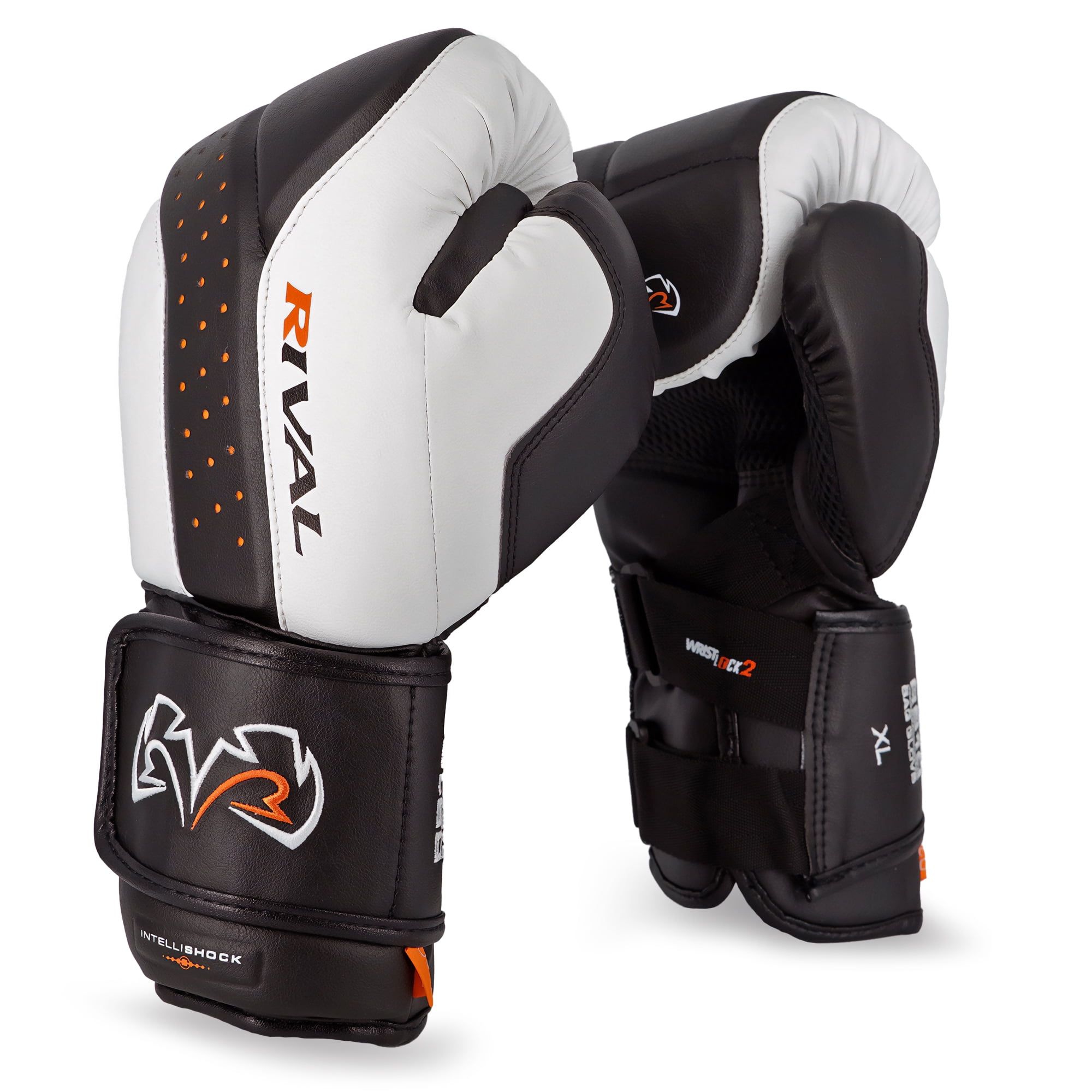 RIVAL Boxing RB10 Intelli-Shock Hook and Loop Bag Gloves - XL