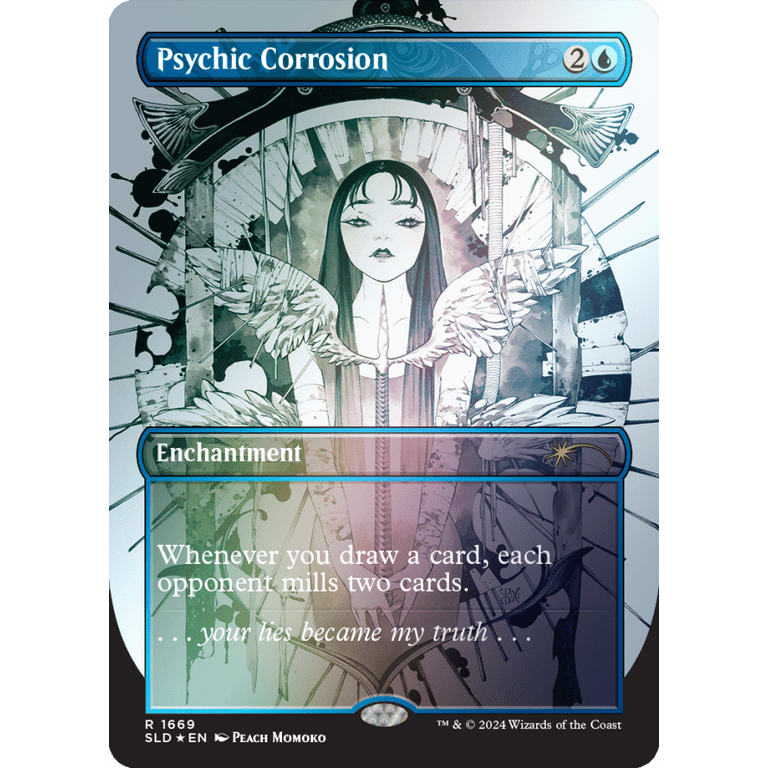 MTG Secret Lair Peach Momoko Foil 桃桃子 Magic the Gathering MTG