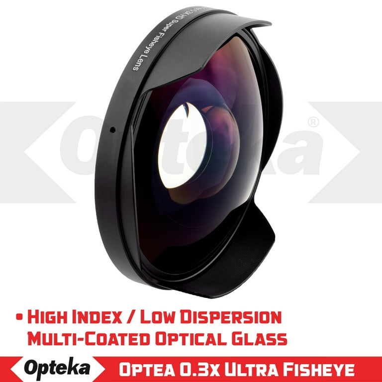 Opteka Titanium Series 0.3X HD Ultra Wide Fisheye Lens for Canon