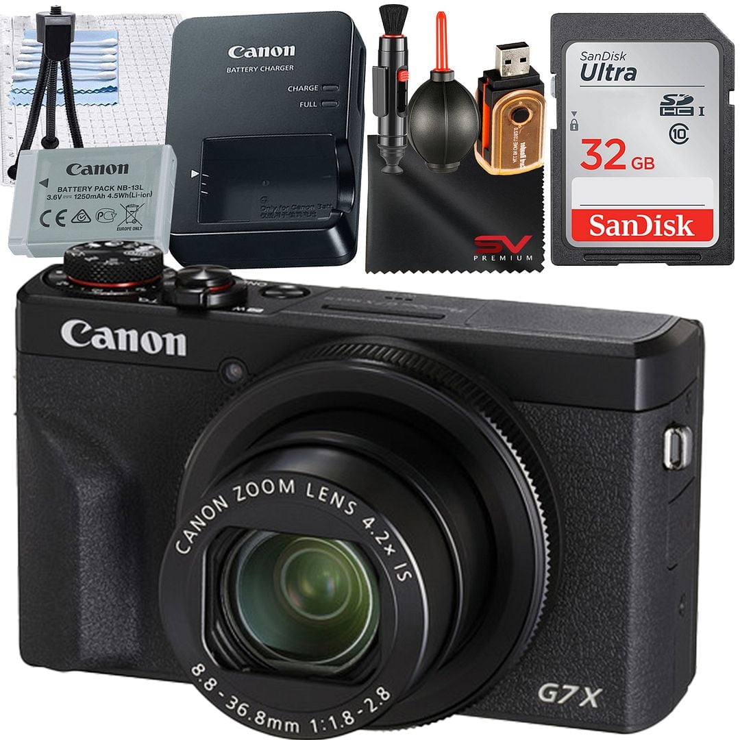 Canon PowerShot G7 X Mark III 20.2MP 4K Digital Camera with 4.2x