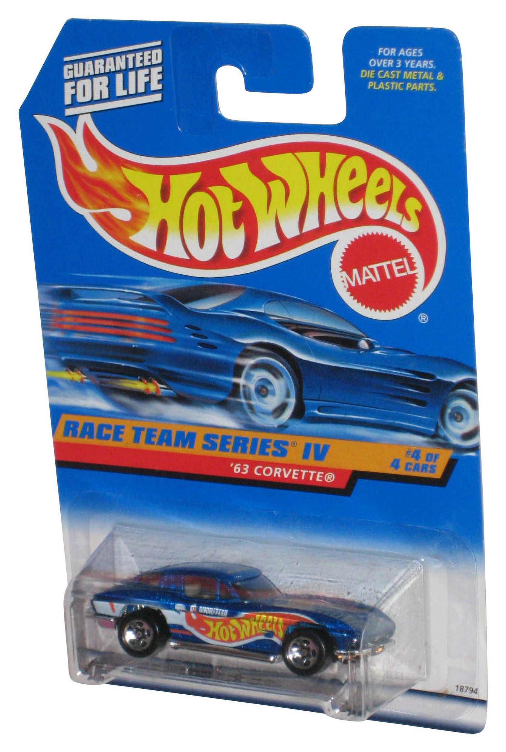 Hot Wheels Race Team Series III 3/4 (1996) Blue 3-Window '34 Toy