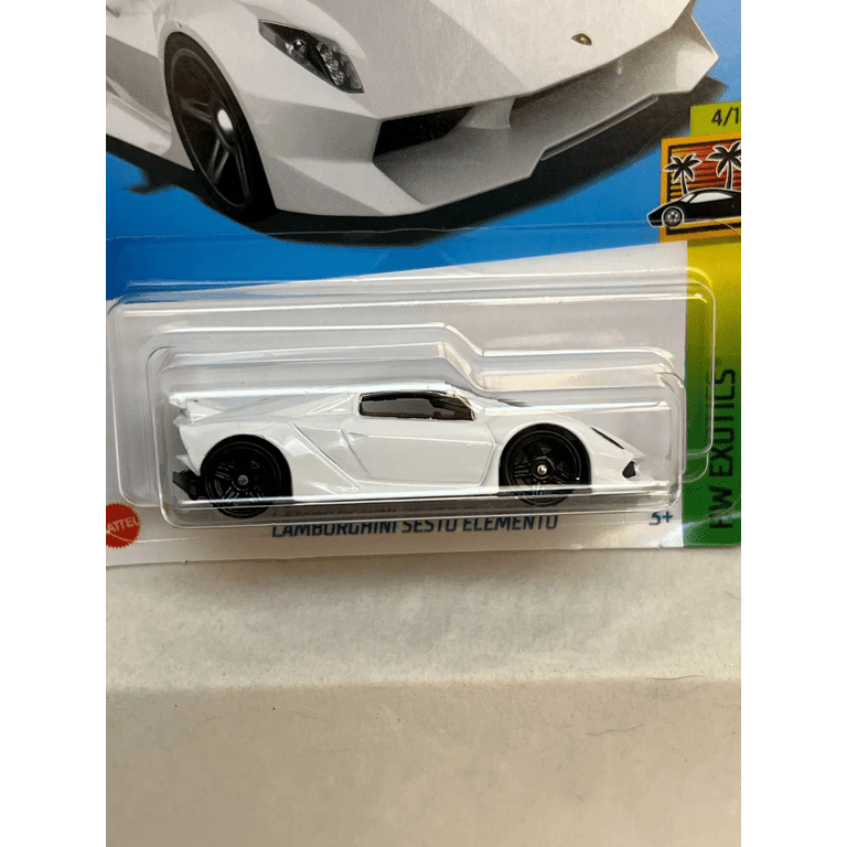 Hot Wheels Lamborghini Sesto Elemento 204/250 White - Walmart.com