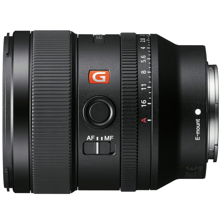 Sony Alpha E-Mount 24mm F1.4 GM Wide Angle Lens, Compact