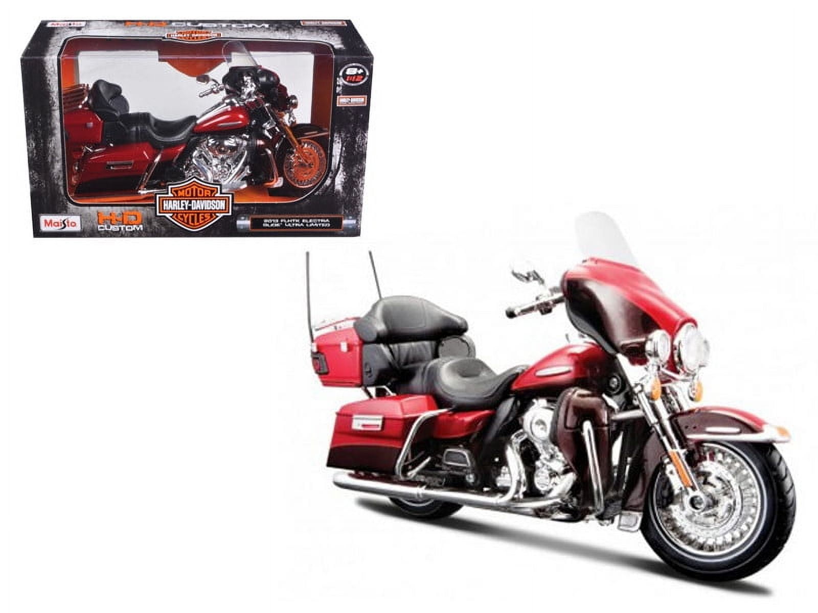 Maisto 2013 Harley Davidson FLHTK Electra Glide Ultra Limited Red
