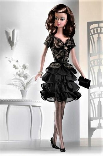 Mattel Collectible Barbie Fashion Model Collection, Brunette