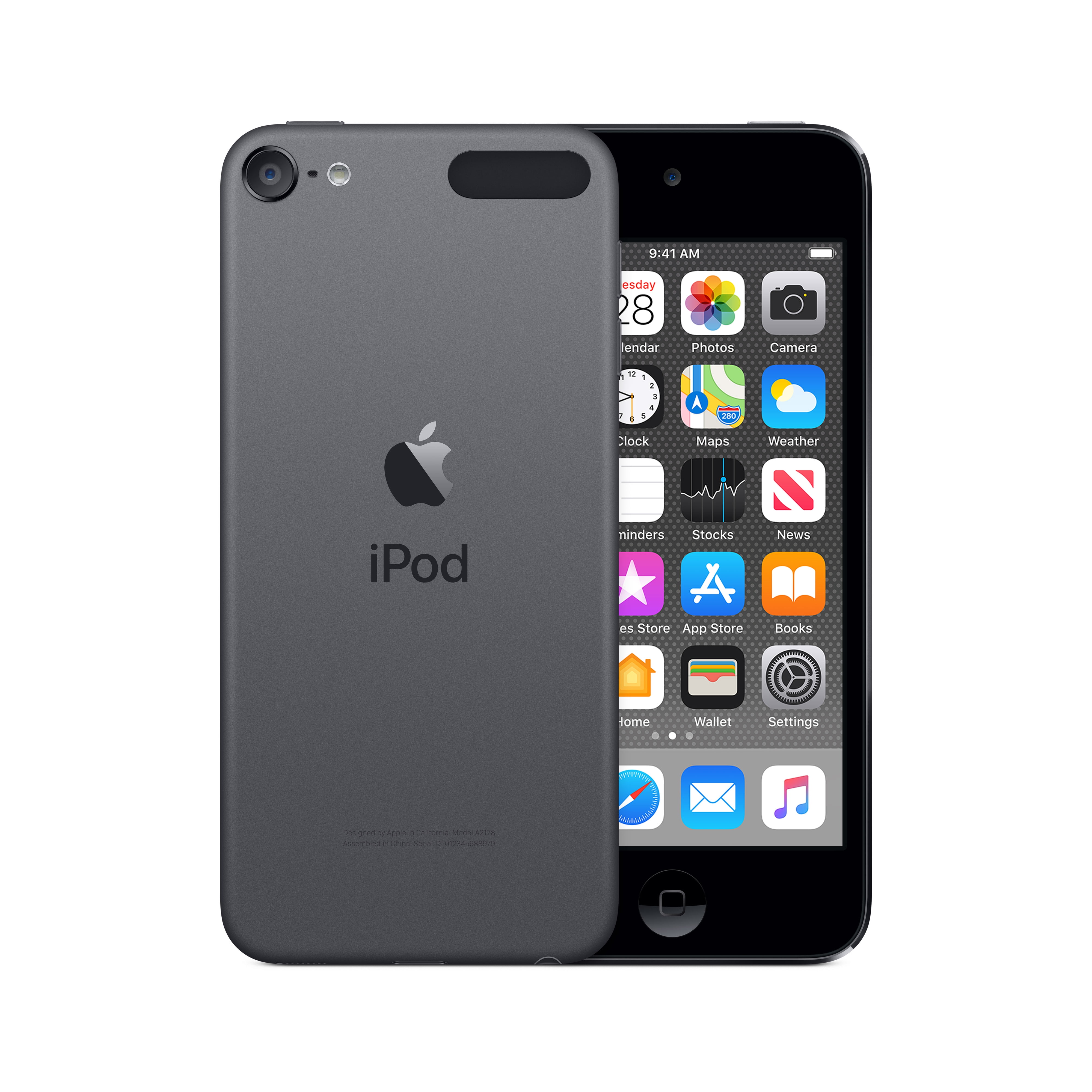Open Box Apple 32GB iPod touch (7th Generation, Space Gray | 1 YR