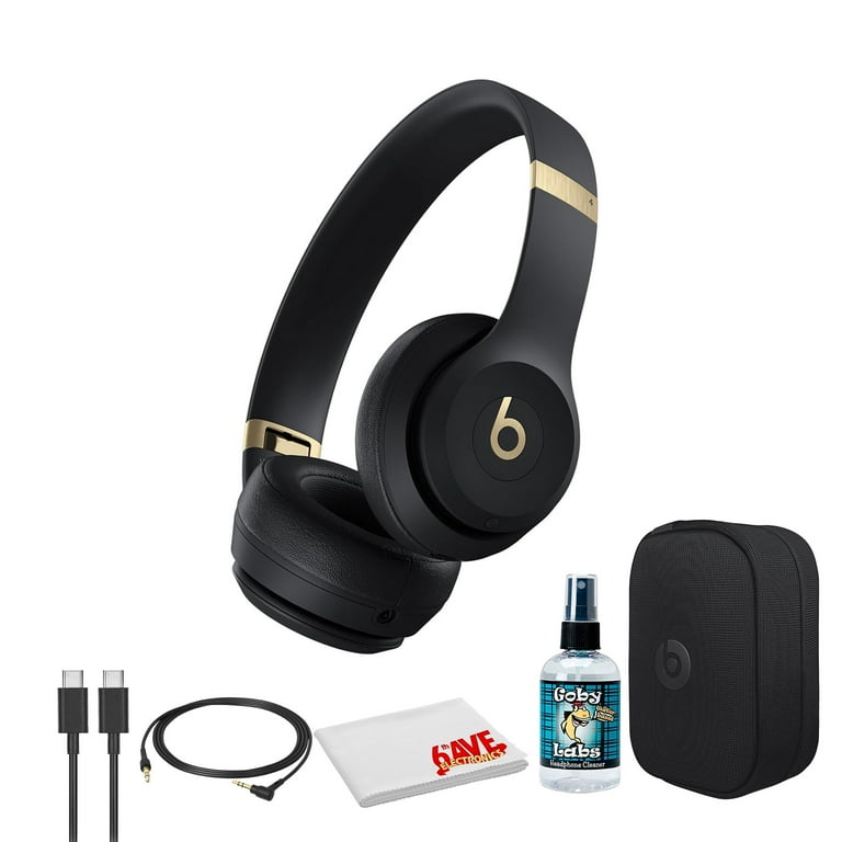 Beats by Dr. Dre Solo 4 Wireless Headphones, Black and Gold, 50