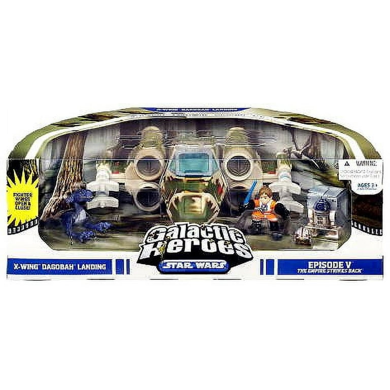 Star Wars Force Galaxy Toys - Galactic Heroes Cinema Scene, X-Wing