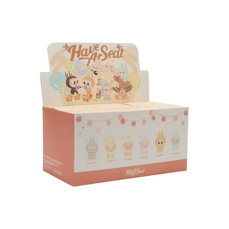 Pop Mart Labubu The Monsters Have a Seat Vinyl Plush Sealed Case