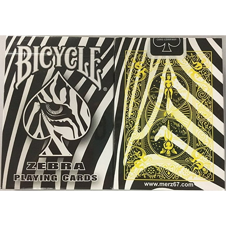 Rare Bicycle Zebra Deck Playing Cards - Walmart.com
