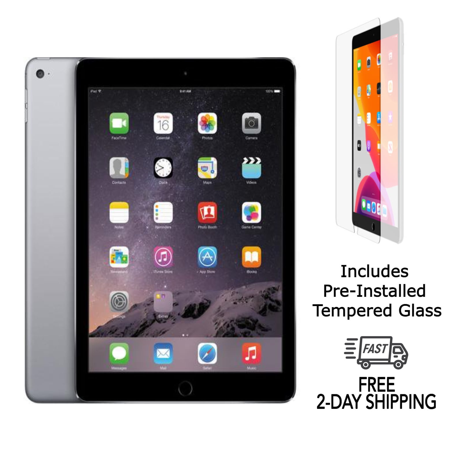 初売価格！128GB iPad Air2 本体 Wi-Fi+Cellular iPad Air2 <128GB> Wifi+ Cellular ハイスペック