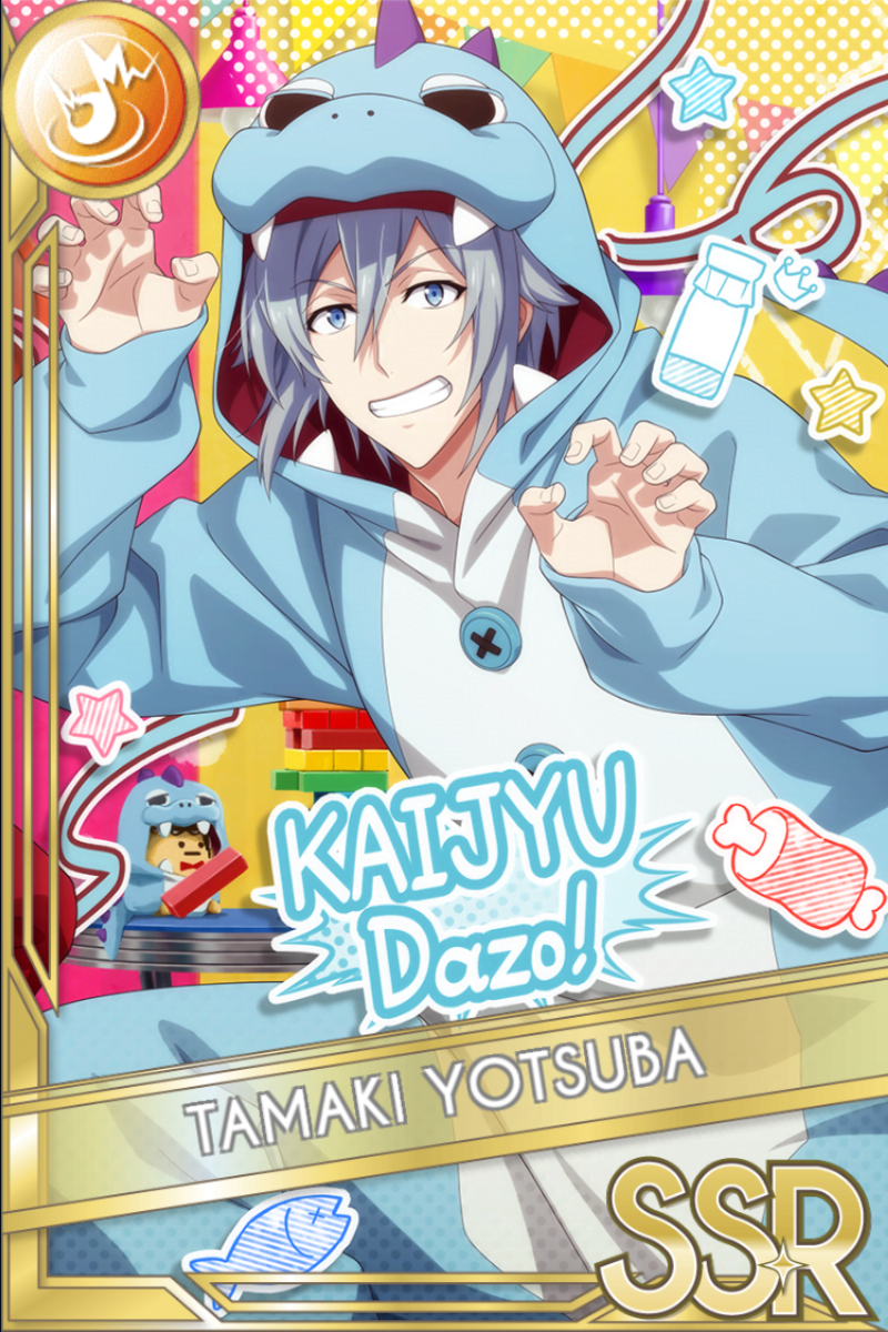 四葉環 怪獣パジャマ 詳細情報｜【非公式】アイドリッシュセブン 衣装