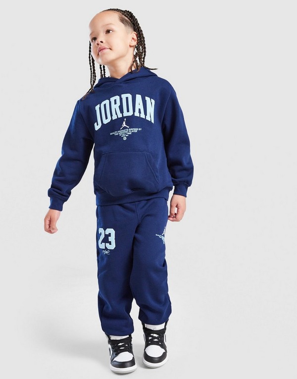 Blue Jordan Arc Jumpman Overhead Tracksuit Children - JD Sports Global
