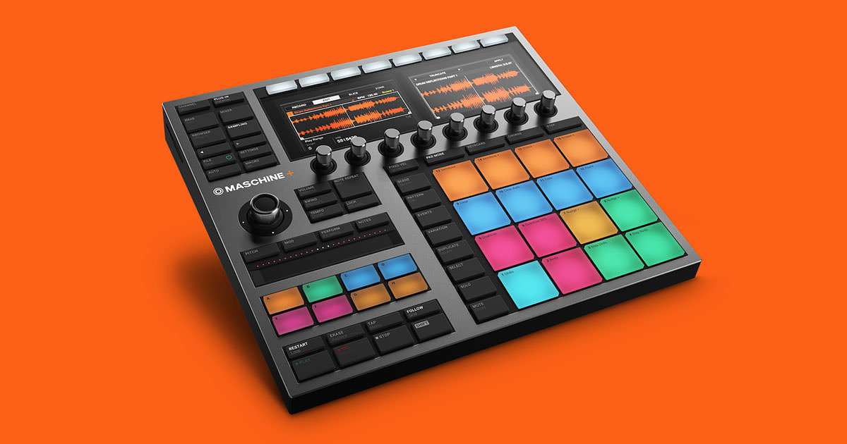 Native Instruments、単体で使用できるMASCHINE、「MASCHINE+」を発表