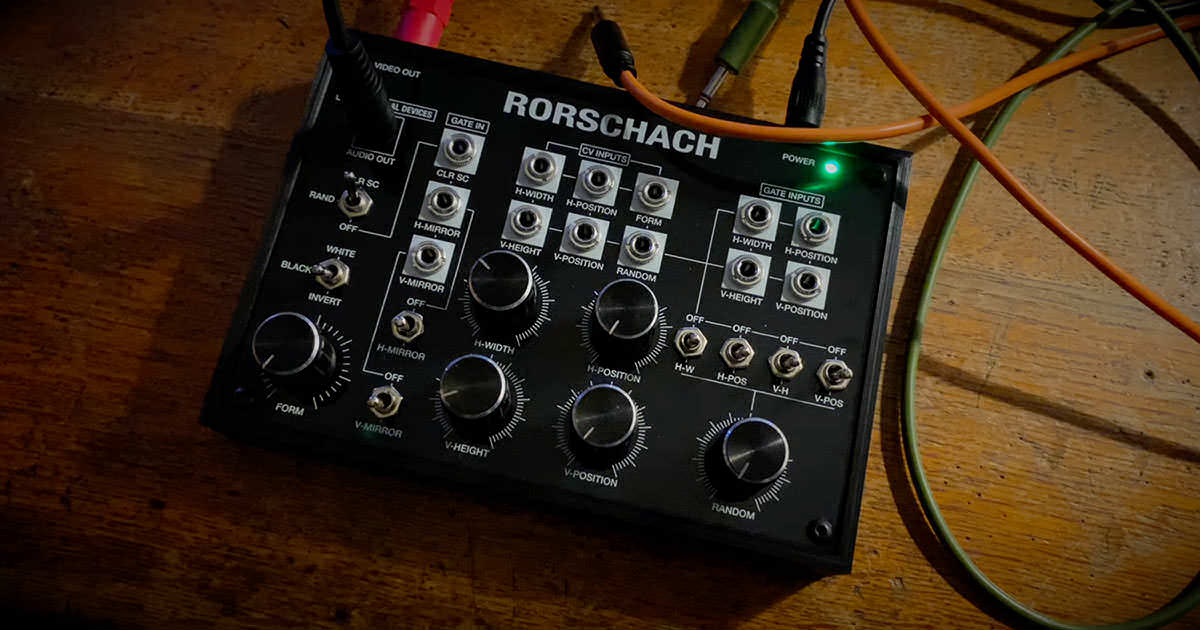 音楽から映像を生成するビデオ・シンセサイザーの新製品、Critter