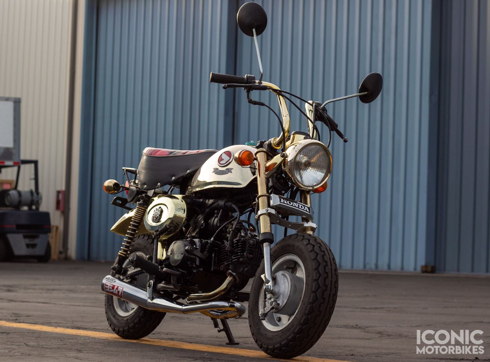 1996 Honda Monkey Z50 Gold Limited Edition – Iconic Motorbike Auctions