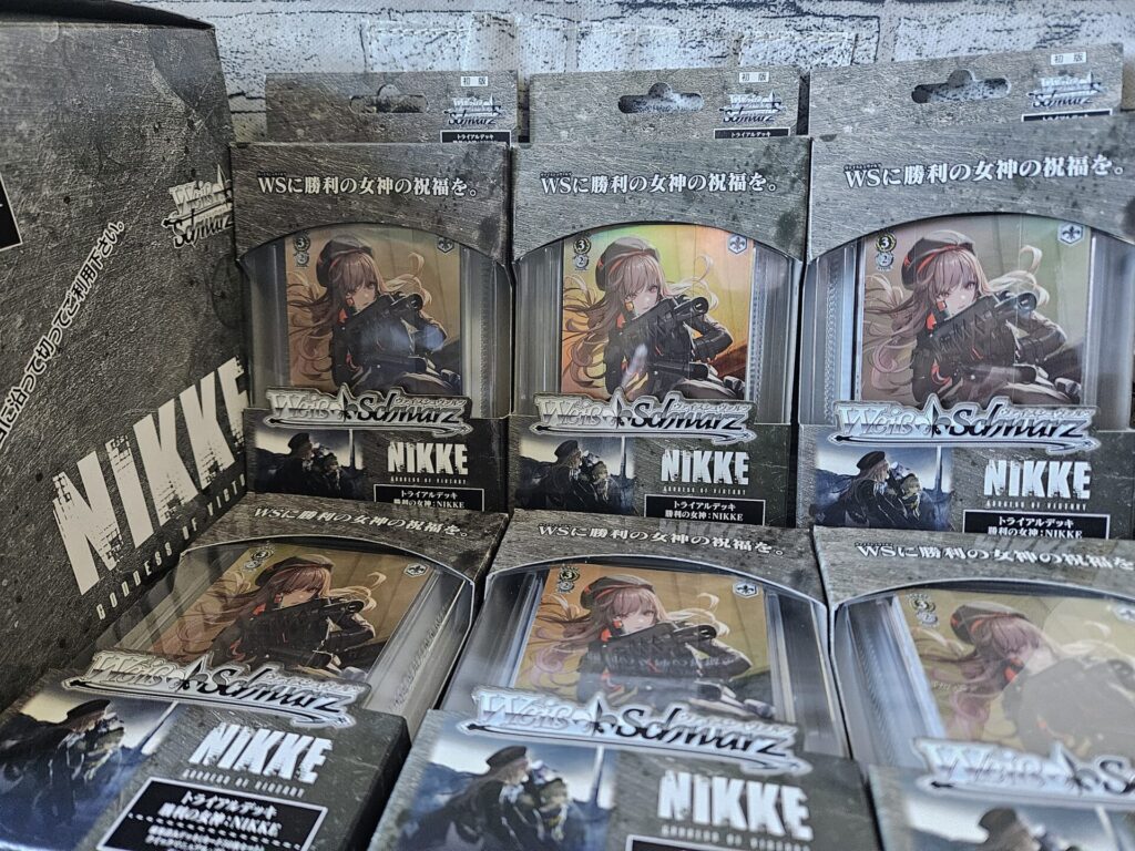 ヴァイス】勝利の女神：NIKKE（トライアルデッキ）を1BOX/6個開封