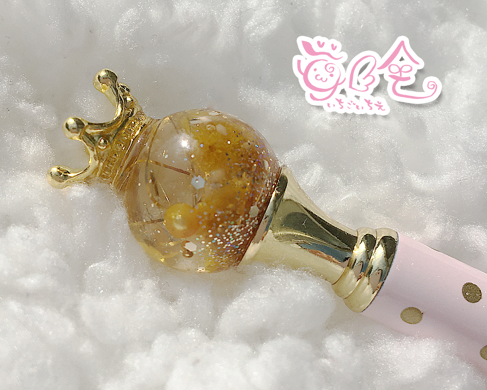 最強金運☆オルゴナイトボールペン②＋替え芯2本（願い叶えるメモリー