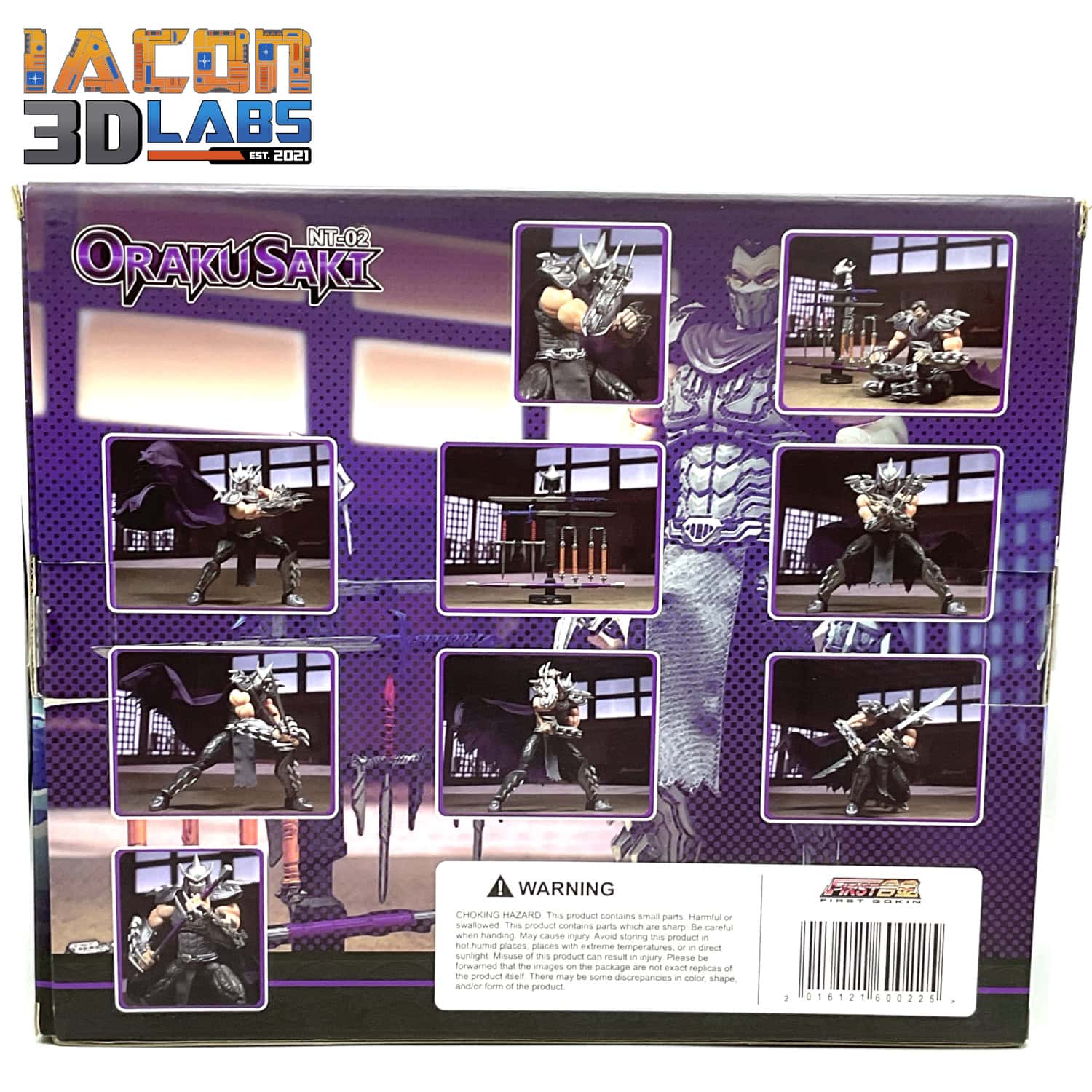 First Gokin - NT-02 Oraku Saki Shredder (MIB) - Iacon 3D Labs