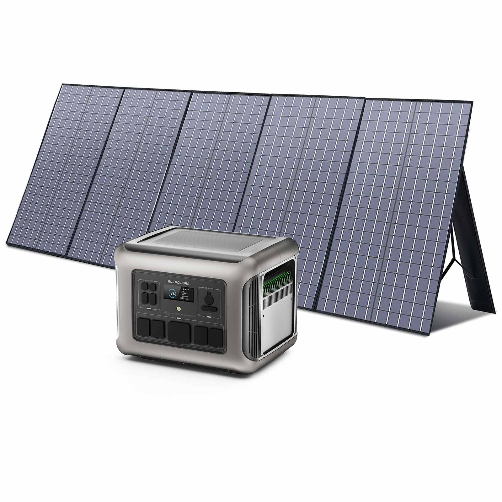 ALLPOWERS R600 Solar Generator 600W Portable Power Station 299Wh