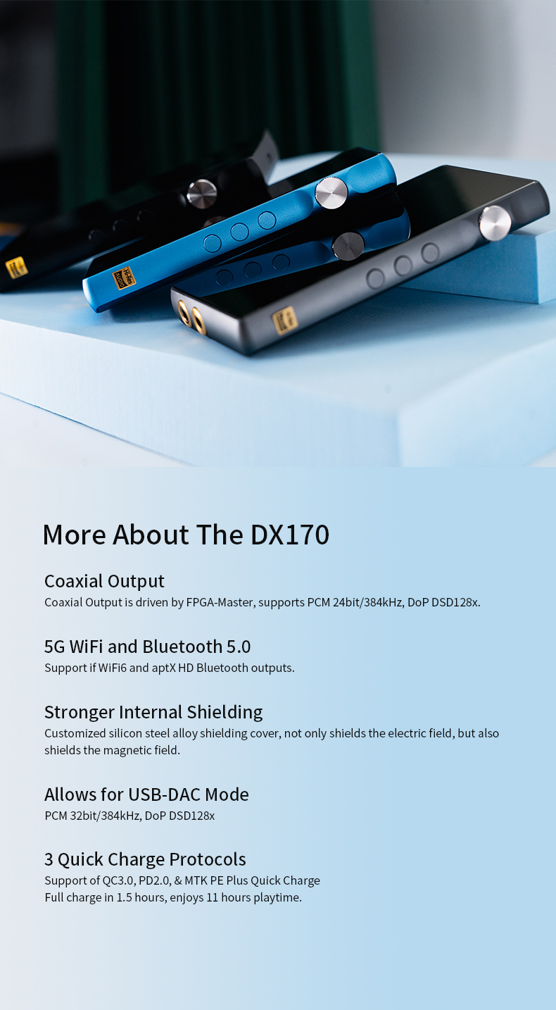 iBasso DX170 - iBasso Audio