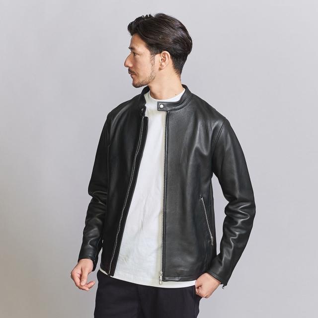 beauty&youth ユナイテッドアローズ ラムレザー シングル 革ジャン