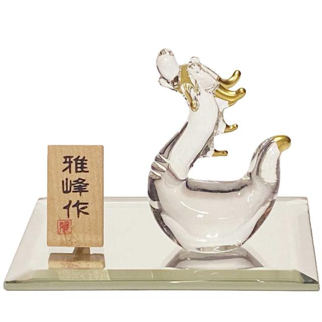 P442 七種蓋置 『鳴滝窯 橋本城岳造』『交趾釉』 共箱 茶道具