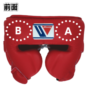 Winning ヘッドギア レッド ウイニング(WINNING) ボクシングヘッドギア