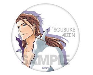 BLEACH原画展 BLEACH オリジナル缶バッジコレクション 藍染 惣右介