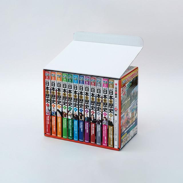 箱あり】DVD付 学研まんが NEW日本の歴史 特典3点付 全巻セット 12巻