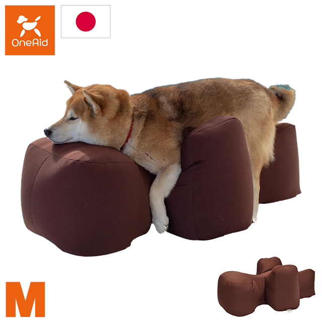 ワンエイド OneAid リラクッション Mサイズ ブラウン 床ズレ防止 老犬