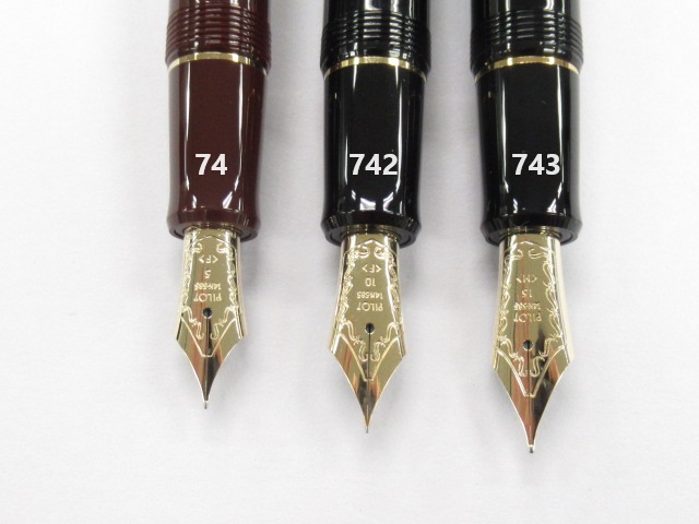 試筆のみ山栗カスタムヘリテイジ 91 字幅F 万年筆パイロット