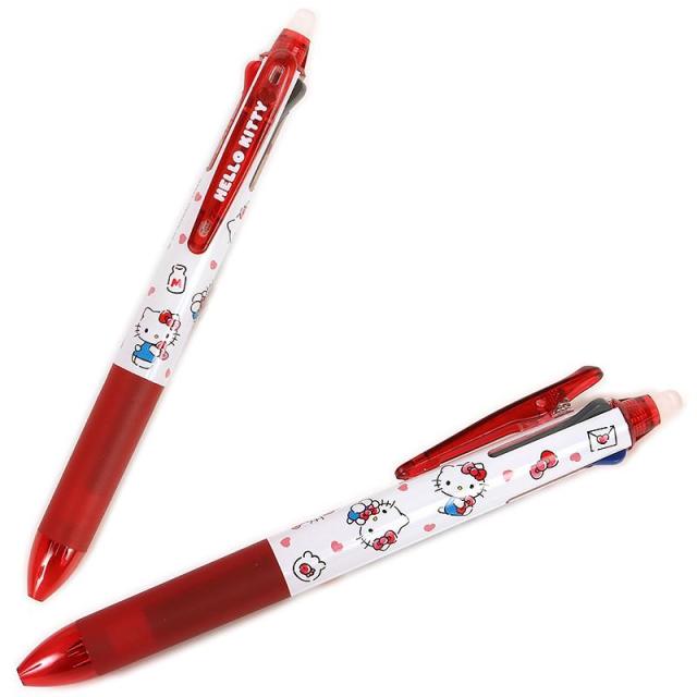 ハローキティ フリクションボール3スリム 3色ボールペン サンリオ