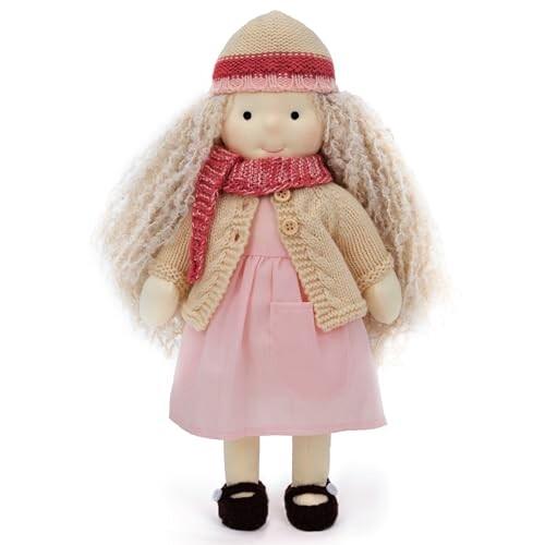 ウォルドルフ人形 白い髪の女の子 ウォルドルフ人形 女の子 15インチ