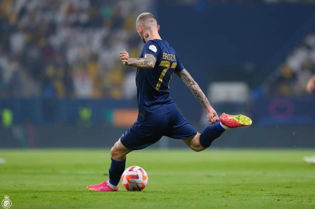 直筆サイン入り写真 マルセロ・ブロゾヴィッチ インターミラノ SA鑑定