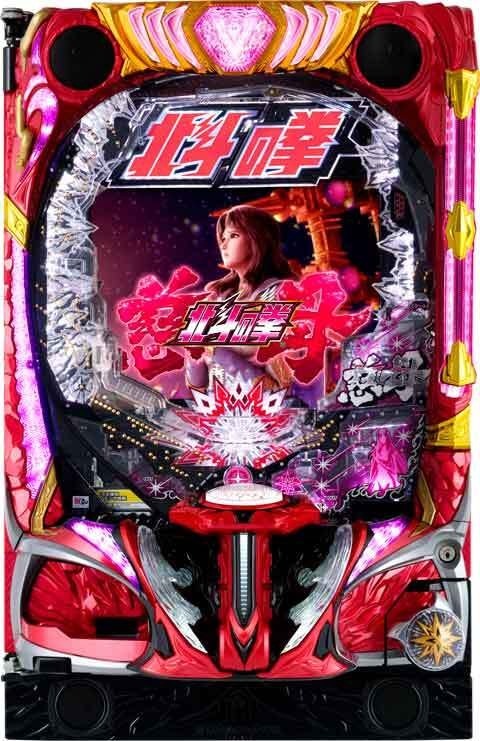 北斗の拳】パチンコ台 赤紫 LED P DD北斗の拳2 ついでに愛をとりもどせ