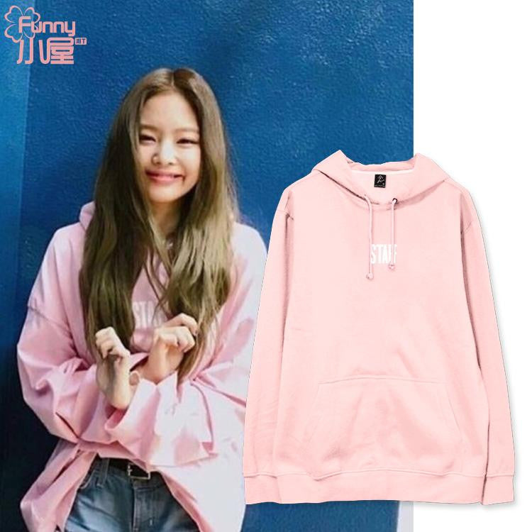 BLACKPINK JENNIE STAFF HOODIE – IDOLS FASHION