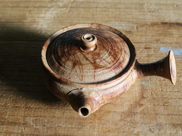 常滑焼 土井福雄作の藻掛けの急須」 - kanayon.mさんの一菁陶園の食器