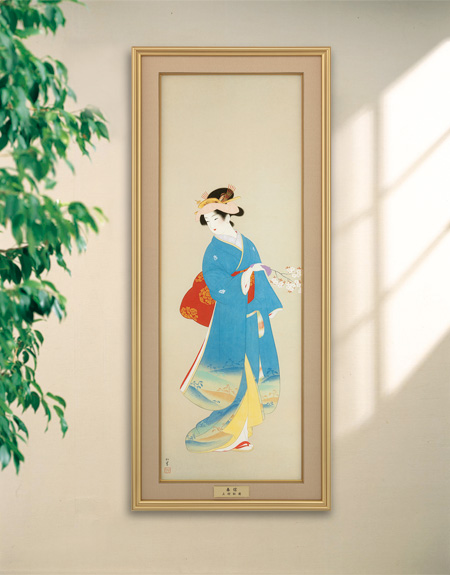 上村松園 筆 春信：I・E・I オリジナルショップ - アートギャラリー