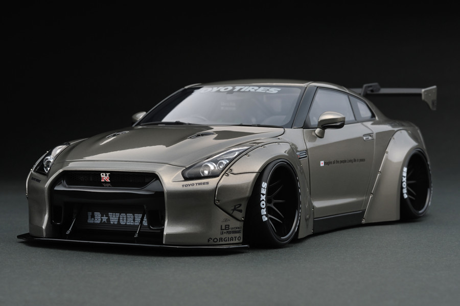 イグニッションモデル 1/18 Nissan GT-R R35 マットブラウン 楽天市場
