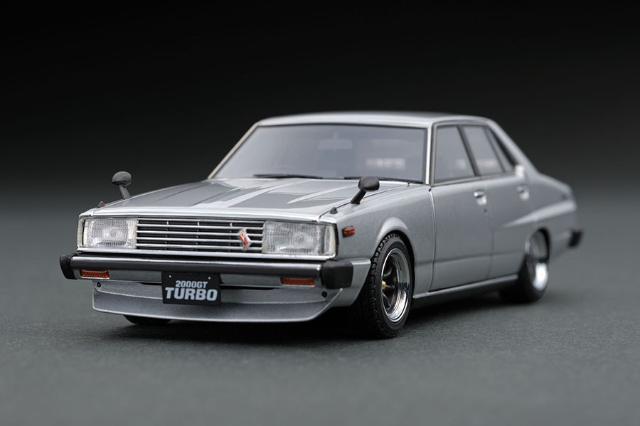 IG0325 1/43 Nissan Skyline 2000 GT-EL (C211) Silver | LINE UP