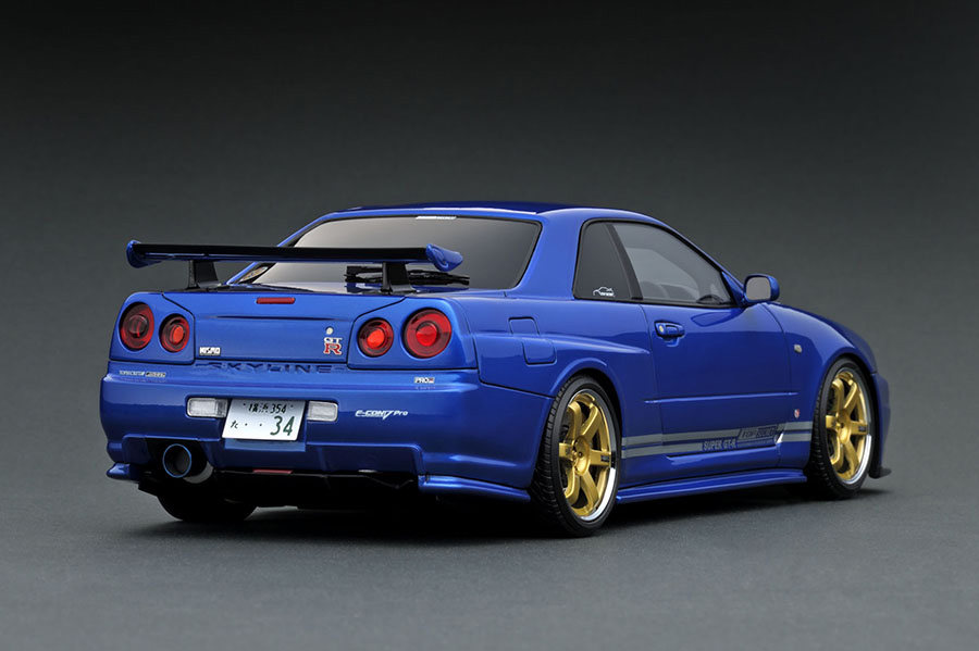 IG1472 1/18 TOP SECRET GT-R (BNR34) Blue | LINE UP | [公式
