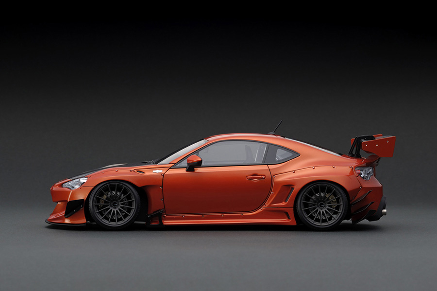 IG1697 1/18 PANDEM TOYOTA 86 V3 Orange With Mr. Miura | LINE UP