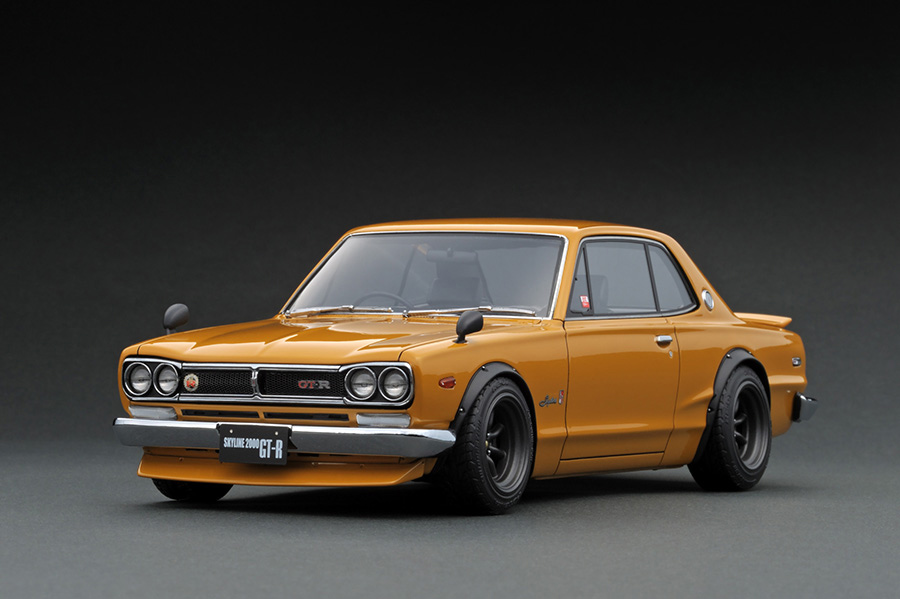 IG1788 1/18 Nissan Skyline 2000 GT-R (KPGC10) Brown | LINE UP